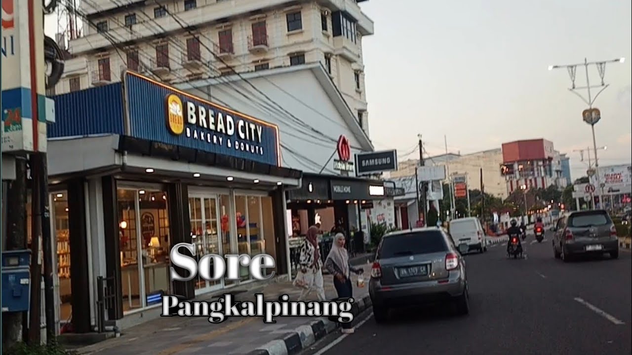 MENJELANG MAGRIB KELILING DI PANGKALPINANG || KOTA KECIL PENGHASIL TIMAH 