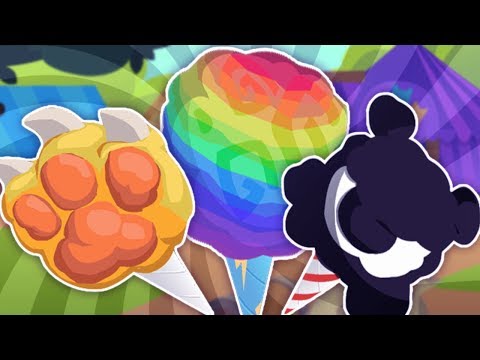 HOW TO MAKE ALL THE COTTON CANDY COMBINATIONS AT THE SUMMER CARNIVAL IN ANIMAL JAM