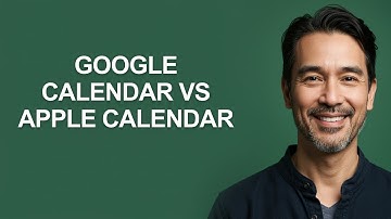 Google Calendar vs Apple Calendar - KevinHowTo