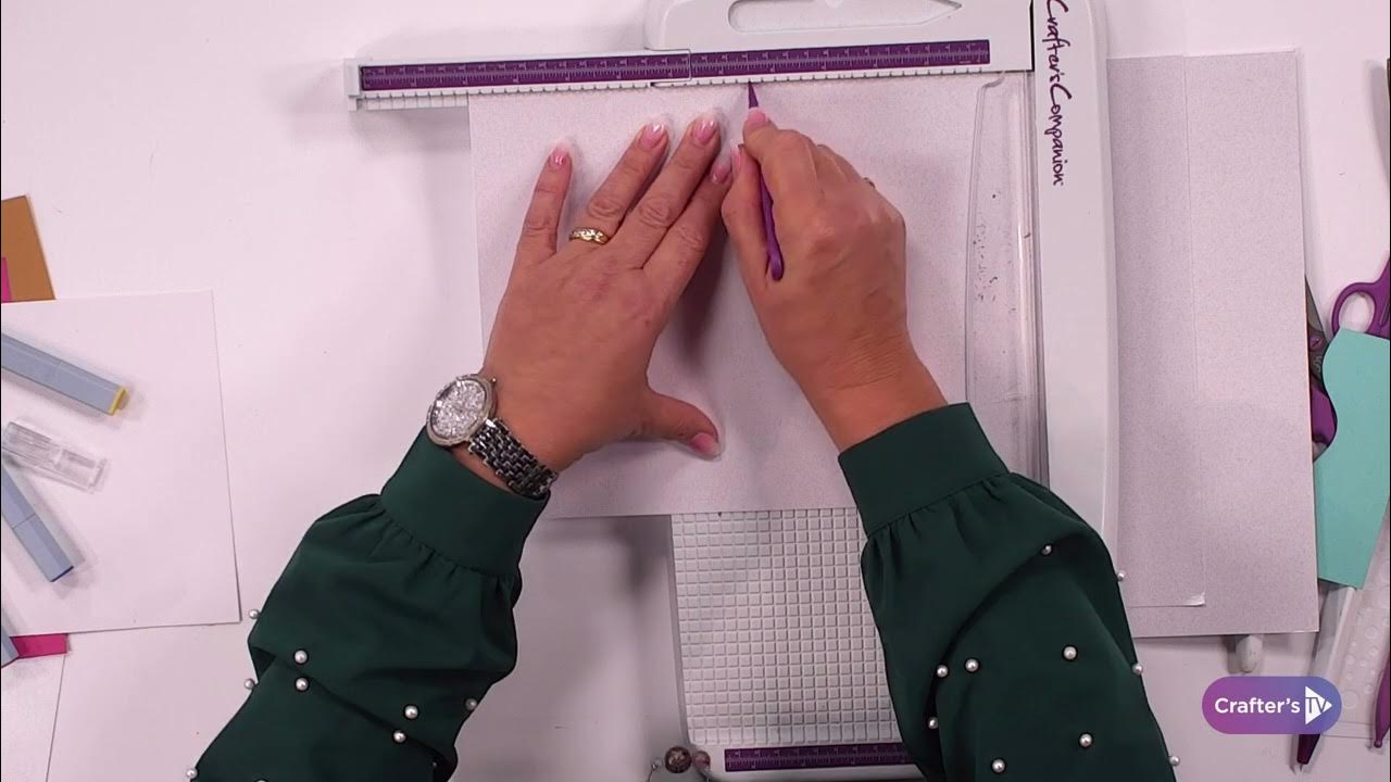 How to use the crafter s companion guillotines youtube