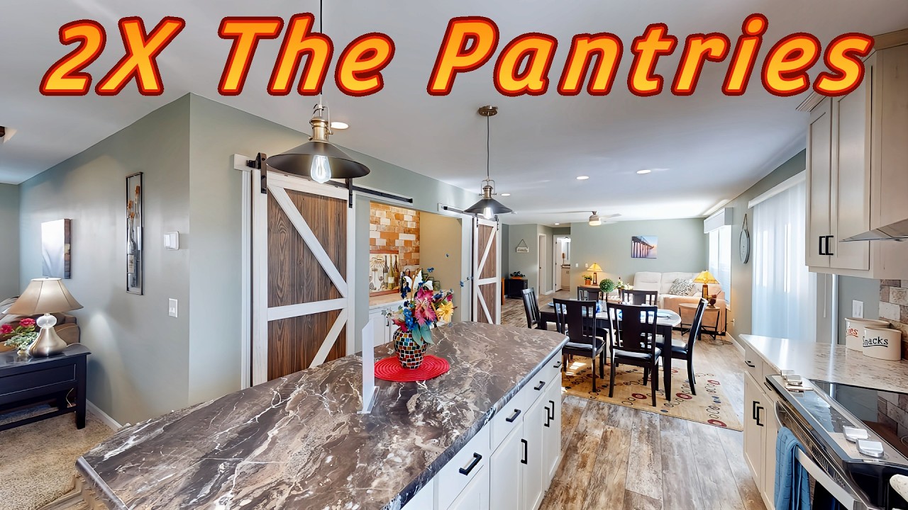 Your home awaits with 4 beds, 3 baths, dual pantries, and a retreat