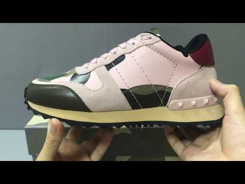 Valentino camouflage rockrunner sneaker