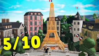 Rating my SUBSCRIBERS BUILDS In Bloxburg