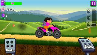 Little Dora climb racing - ( Best android games for children) screenshot 2