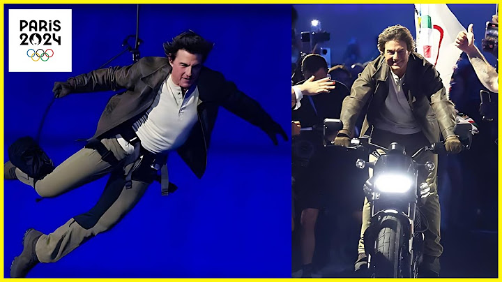 Tom Cruise's Epic Routine at the 2024 Paris Olympics Closing Ceremony