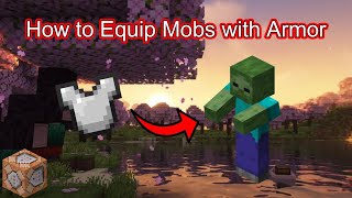 How to use Commands to Equip Mobs with Armor in Minecraft (Java 1.21.4)