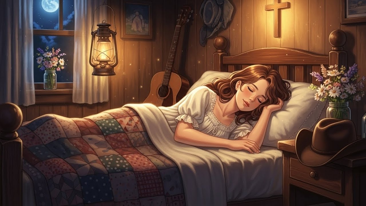 Soft Gospel Worship for Sleep – Peaceful Night Prayer with Gentle Vocals