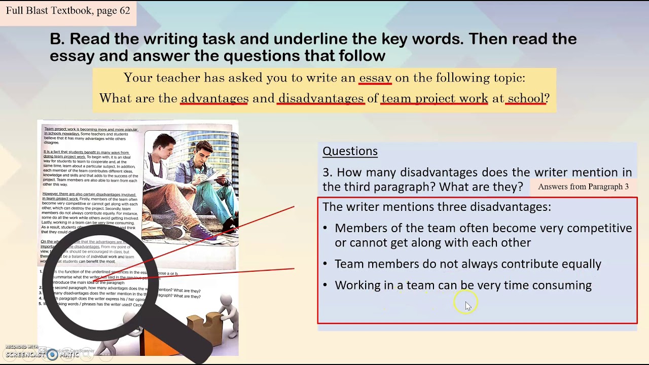 Essay Discussing Advantages And Disadvantages YouTube