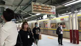 2214次800型區間車往基隆離開新竹站