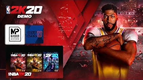 NBA 2K20 Demo: My Player | Raptors Vs Warriors