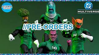 McFarlane Toys DC Multiverse Pre-Orders Green Lantern Wave Asoka The Geek