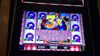 🐄Farmers Daughter🐄  SLOT MACHINE BONUS