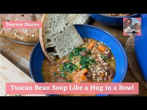 COMFORTING TUSCAN BEANS SOUP - PERFECT RAINY DAY FOOD