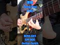 東風 Tong Poo YMO(BOSS GK5・GM 800 テスト)#Shorts #guitarsynth #GM800