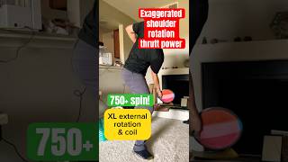 Thrutt power & spin with exaggerated shoulder rotation 120 feet #discgolf