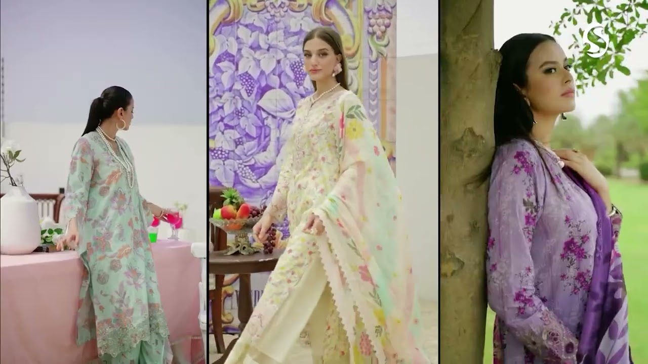 Rangrez by Ramsha: Luxury Unstitched 3-Piece Lawn Collection