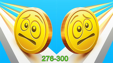 Coin Rush Android iOS Mobile Gameplay Walkthrough Level 276-300