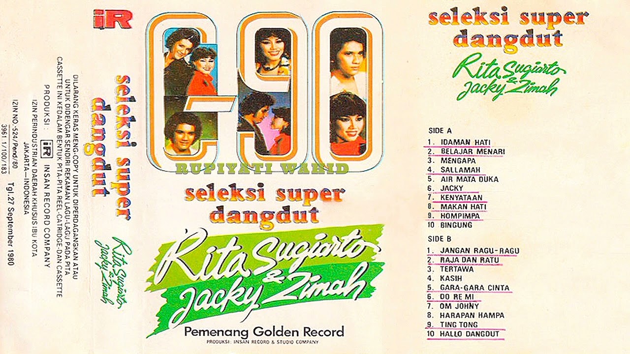 Lagu dangdut lawas- Kenyataan - Rita sugiarto