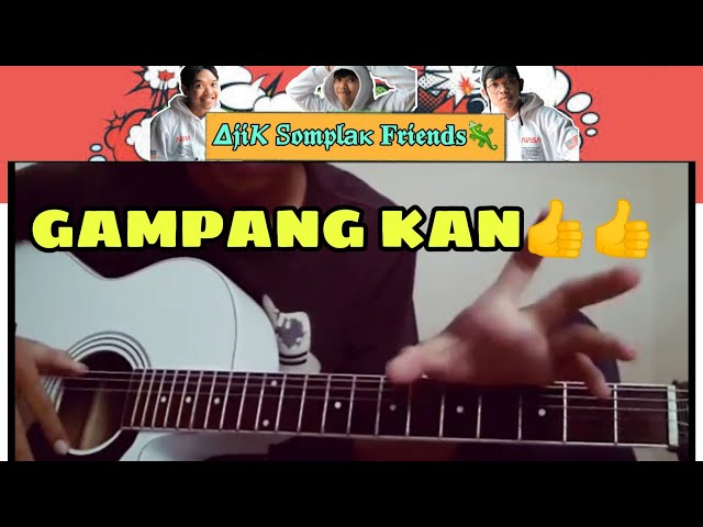 Kunci Gitar Ngalahin Gumi Dengan