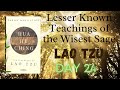 Hua Hu Ching/ Lao Tzu/Day 24/ Wisest Alchemist Sage