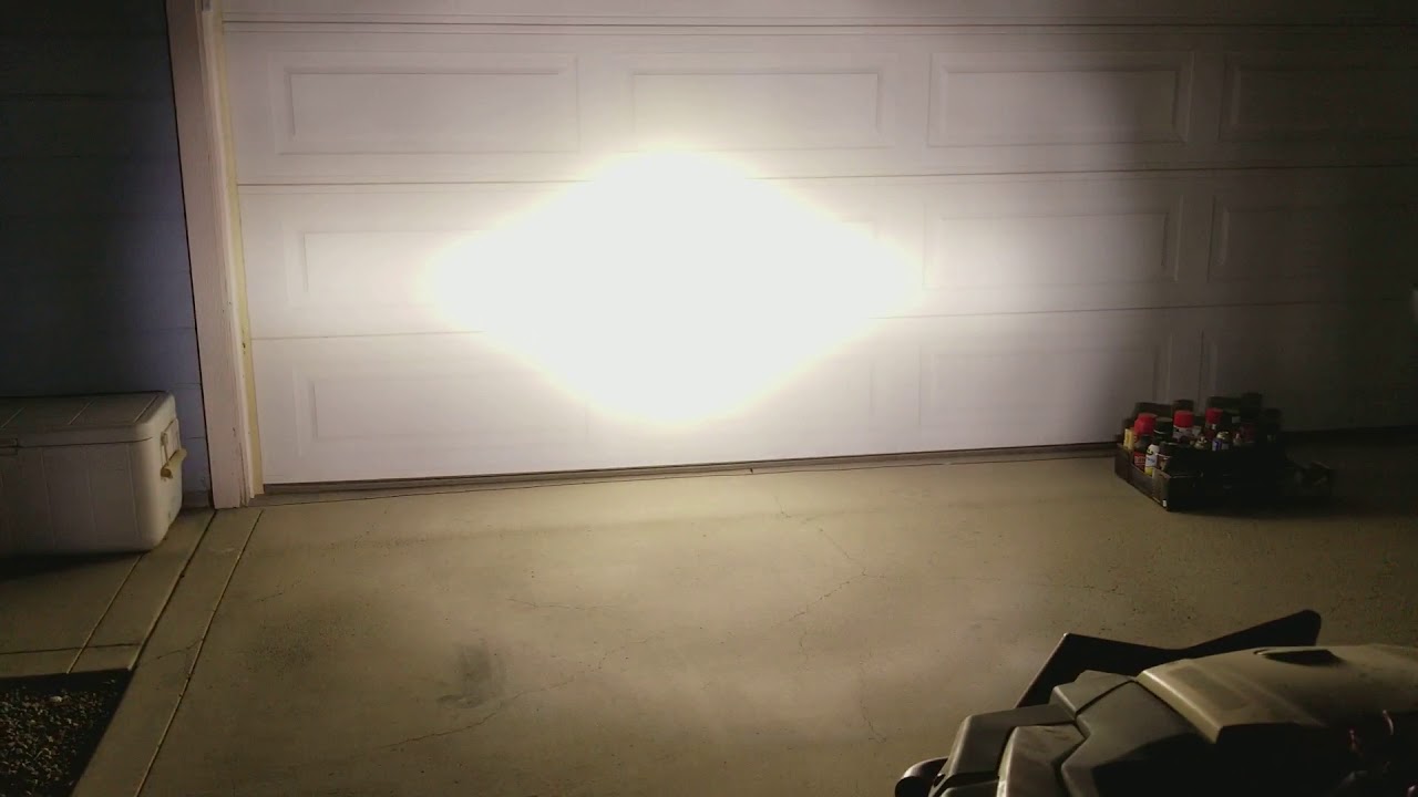 Rigid Mirror lights test YouTube