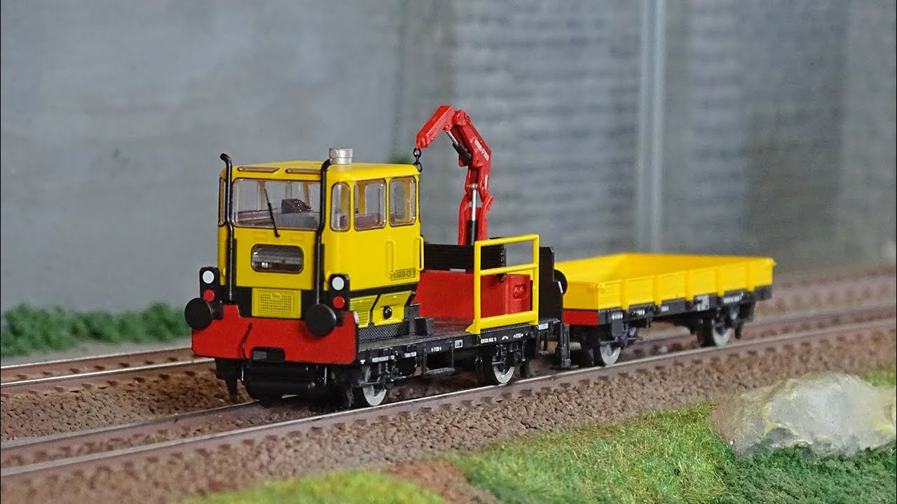 Rivarossi HR2909 Draisine diesel KLV 53, FS, jaune RFI - YouTube