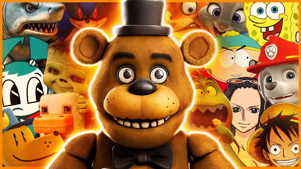 FNAF SONG (Movies, Games and Series COVER) PART  4 feat. TRALALERO ANIMATRONIC