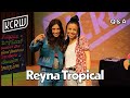 Reyna Tropical chats being anti-singing, grieving, and parrots