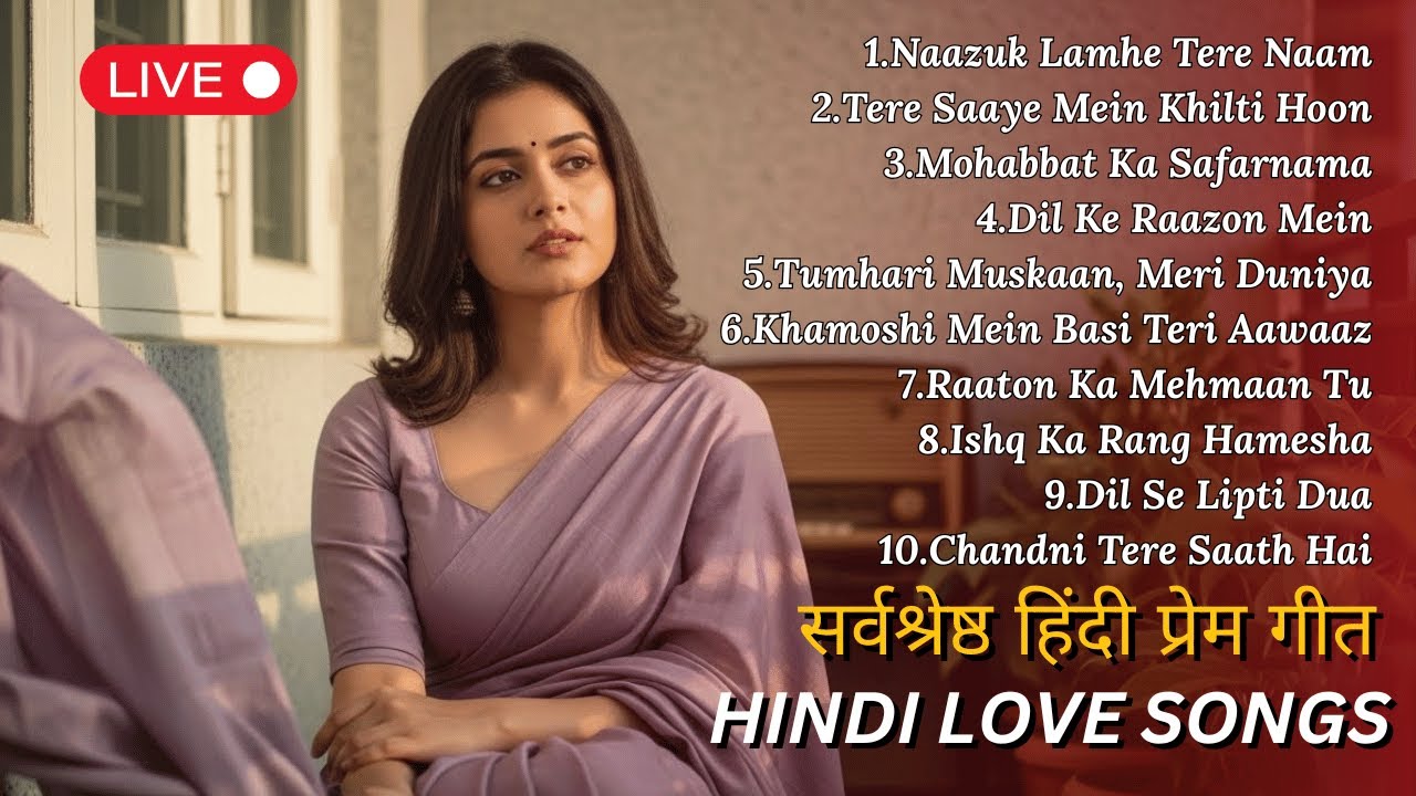 🔴 LIVE | Evergreen 90s Bollywood Romantic Songs – Pure Love Vibes