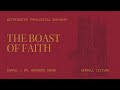 "The Boast of Faith" - 2024 Herrell Lecture by Dr. Brandon Crowe | Westminster Theological Seminary