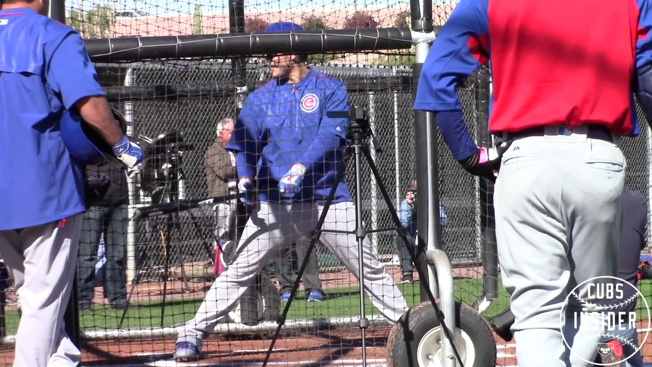 Bryant, Rizzo & JHey Live Batting Practice 