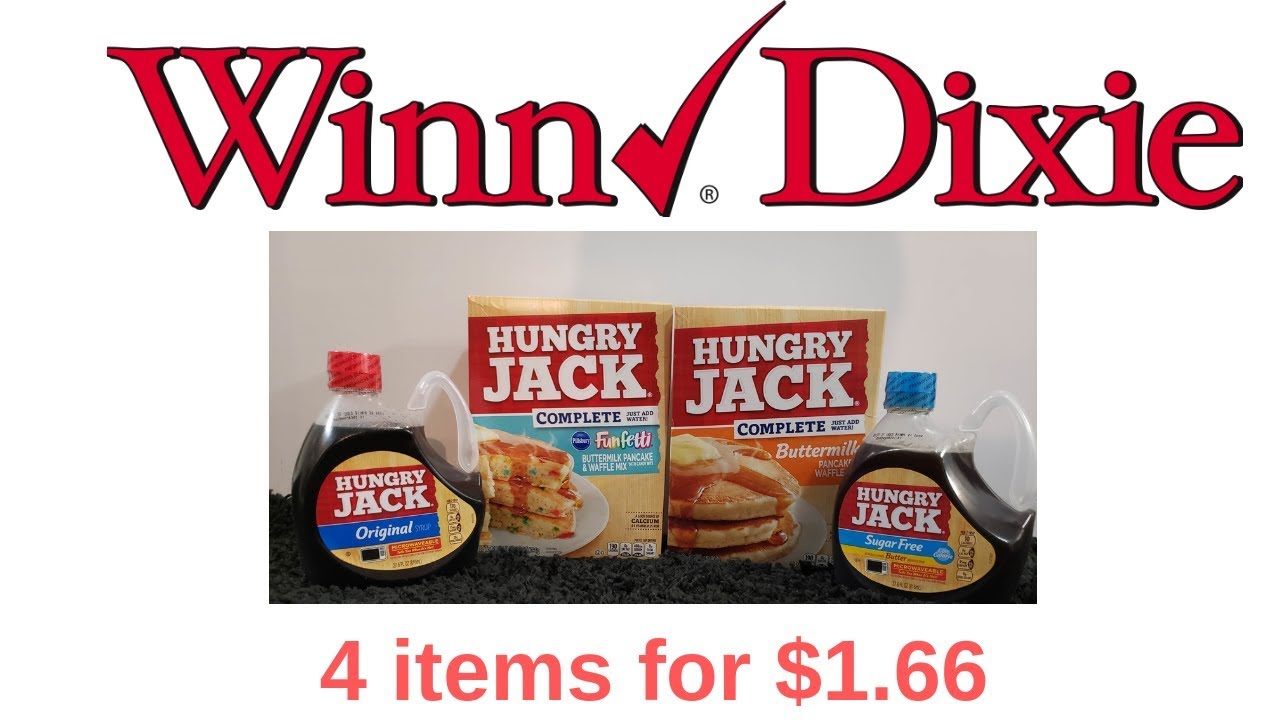 Winn Dixie Extreme Couponing 4 items for 1.66 4/28/19 YouTube