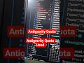 Antigravity Quota Used