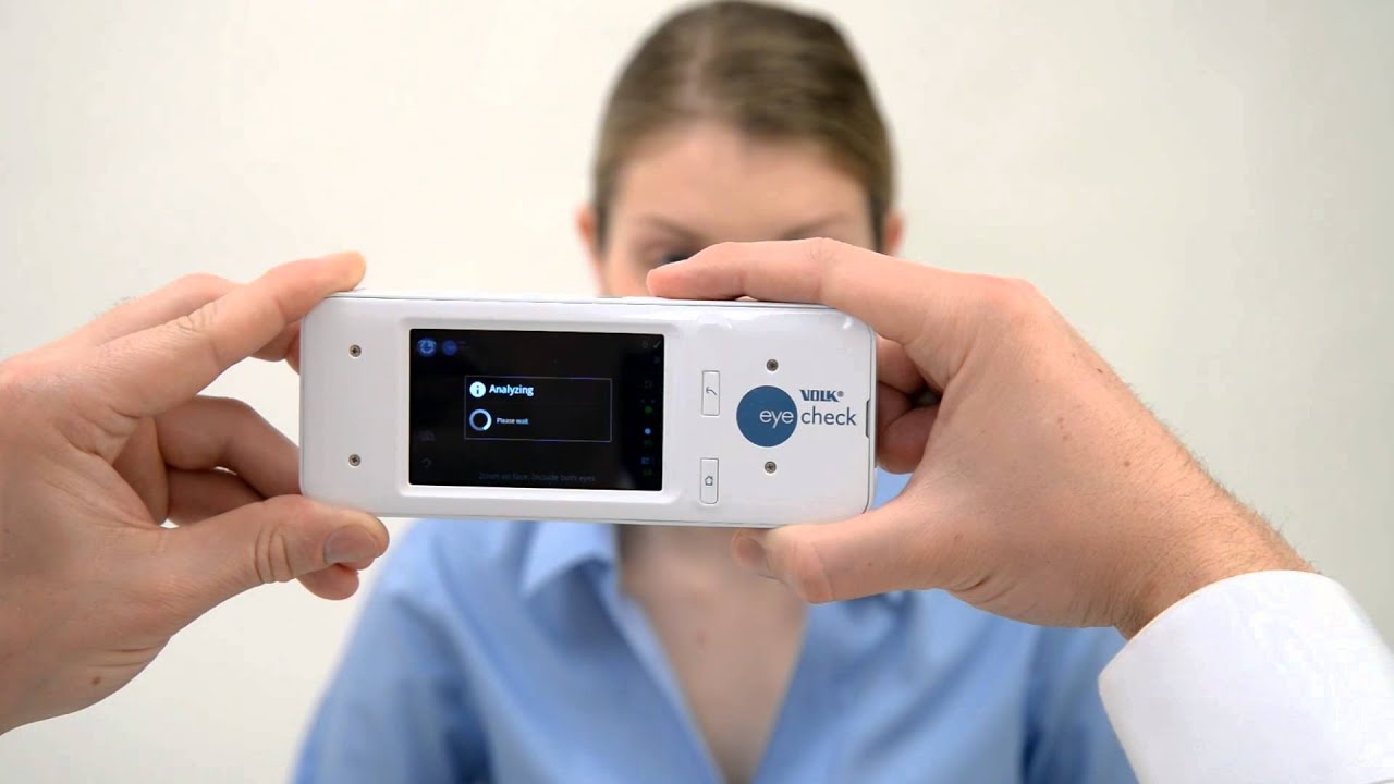 Volk EyeCheck Capturing A Patient Session