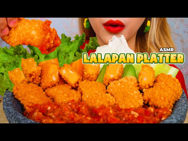 ASMR LALAPAN PLATTER MENU HITS TIKTOK 🥕🥬 | ASMR Indonesia