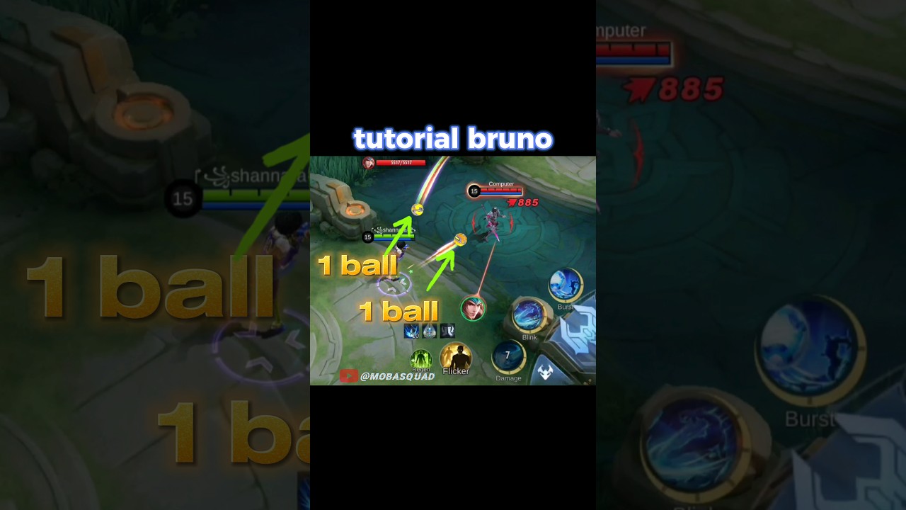 tutorial bruno mobile legends ✅✅| 