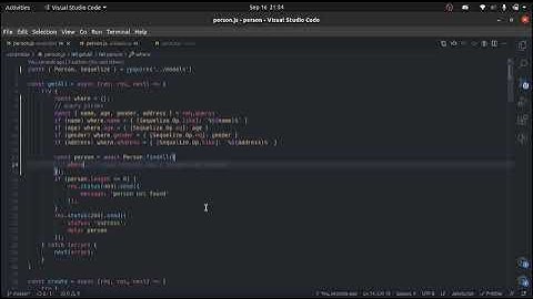 8. query params with express js orm sequelize