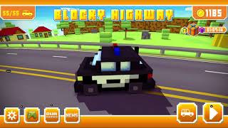 Blocky Highway:Traffic Racing Android-ios Gameplay-Android Games screenshot 5