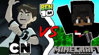 Minecraft vs Ben 10 Dönüşme animasyonu