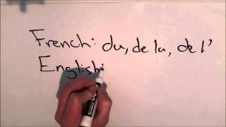 Partitive Articles Explained