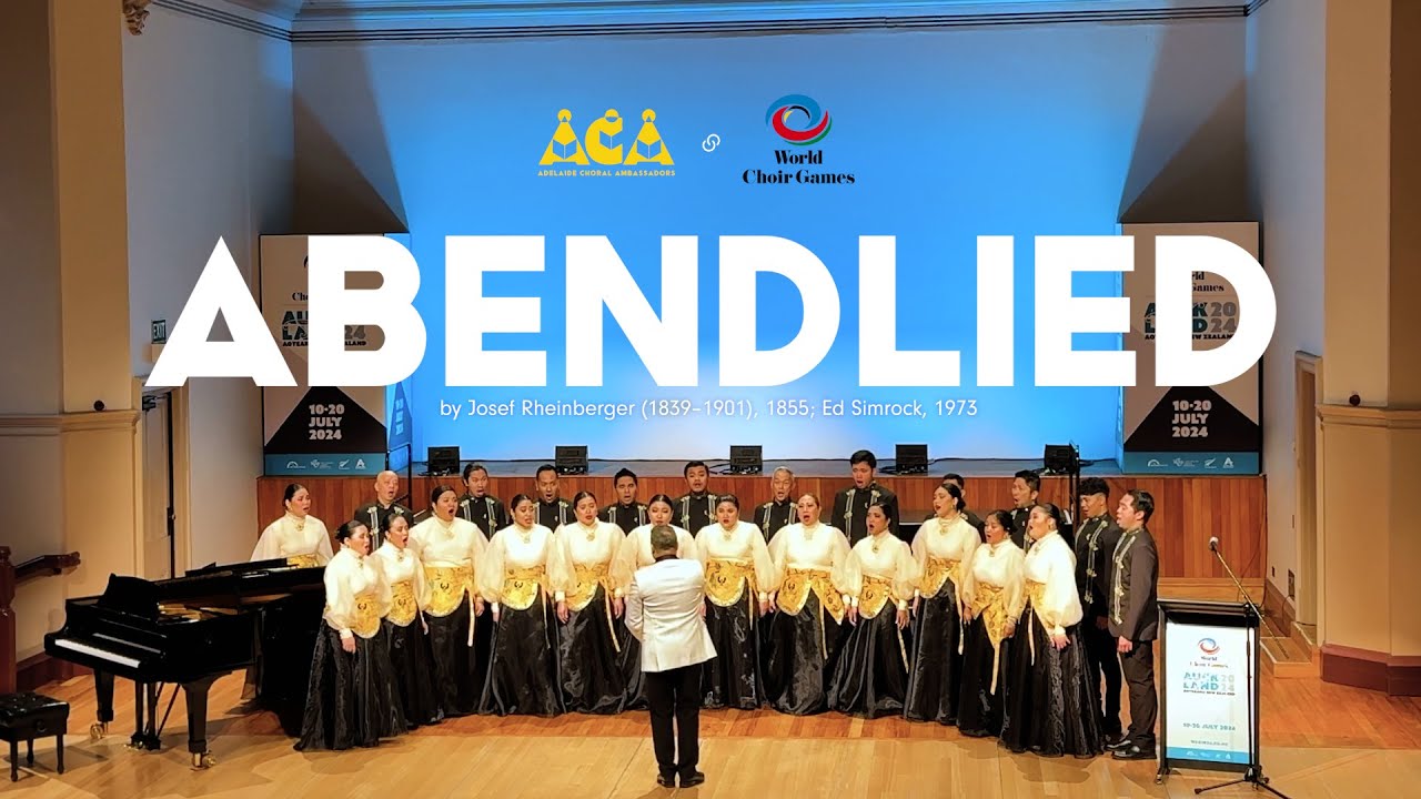 ABENDLIED (World Choir Games 2024 performed live by the Adelaide Choral Ambassadors)