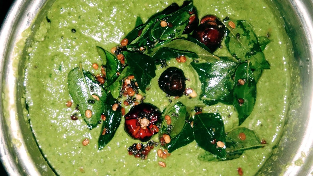 Chutney recipe in tamil / palak keerai chutney / suji spicy kitchen