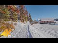 4K Jasper National Park, Canada - Winter Walking Tour through Forest with Nature Sounds - Part #2