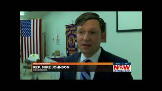 Rep. Mike Johnson speaks to Shreveport Lions Club on tax reform
