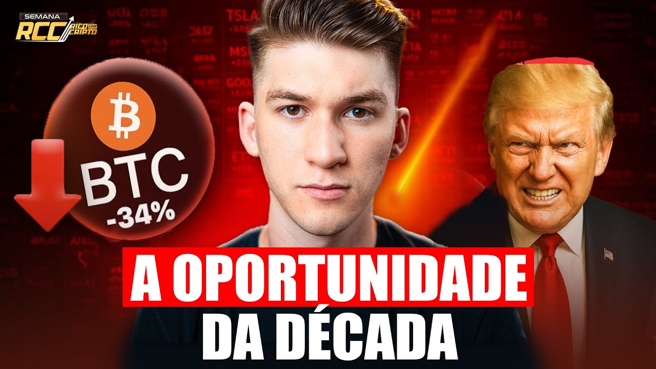 BITCOIN EM QUEDA LIVRE: NÃO CAIA NA ARMADILHA DO MERCADO