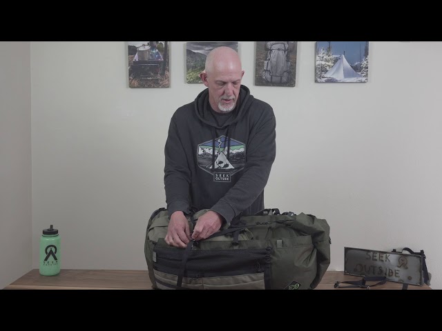 How to use Strap keepers on a Seek Outside Backpack 