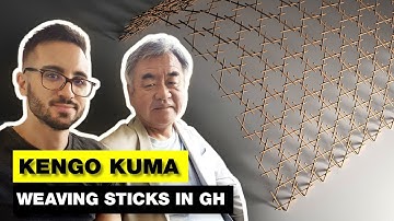 I was inspired by Kengo Kuma and did this...