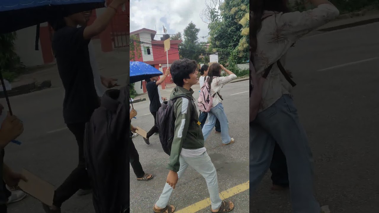 protest against corrupt government of Nepal 