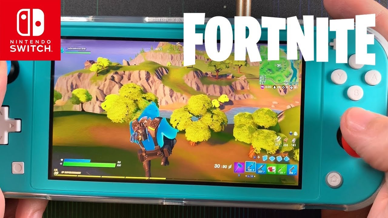 Fortnite On The Nintendo Switch Lite Get Top Youtube