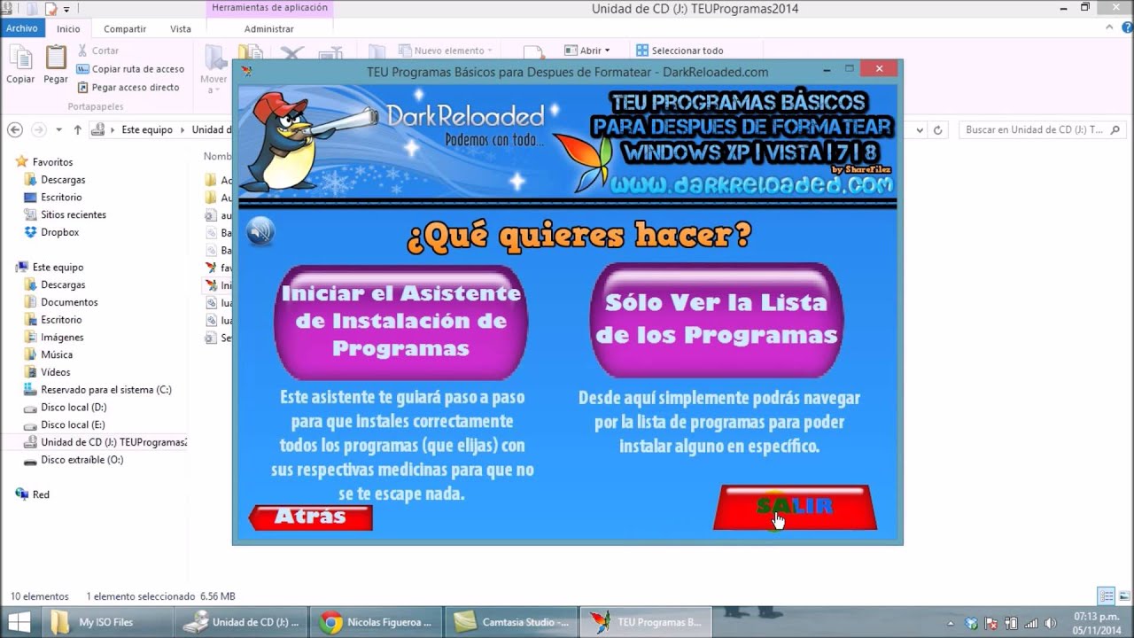Montar y desmontar una Unidad virtual ISO